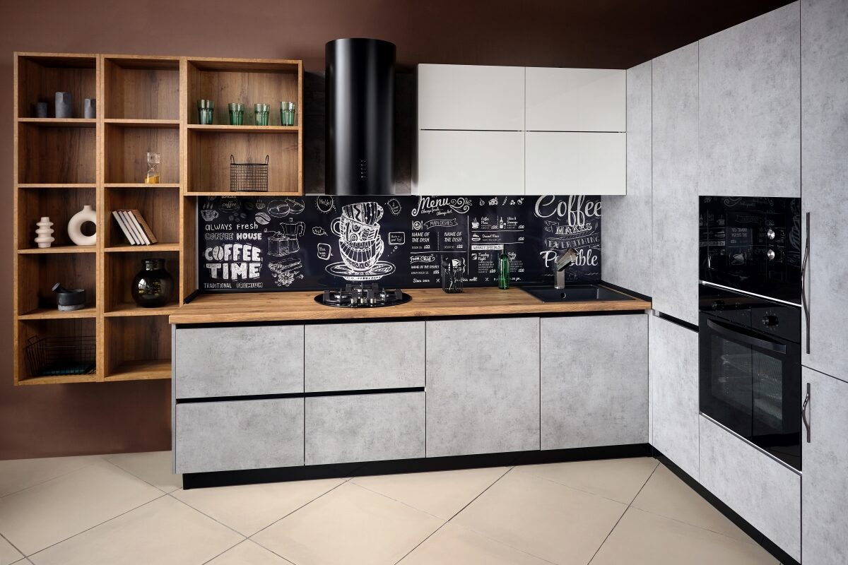 betonlook keuken frontjes