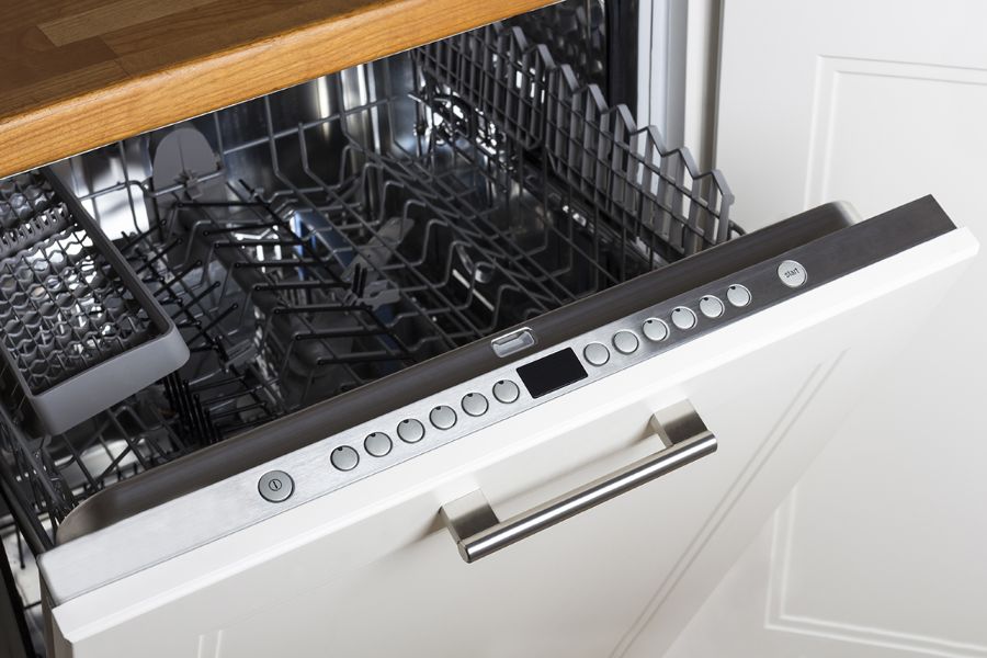 keuken renovatie nieuwe vaatwasser geïntegreerd